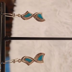 Jay King Red Skin Turquoise  Earrings NEW